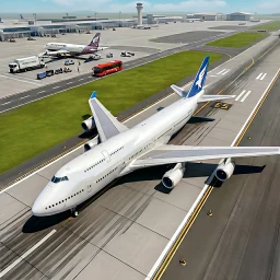 City Airplane Flight Sim Games simgesi